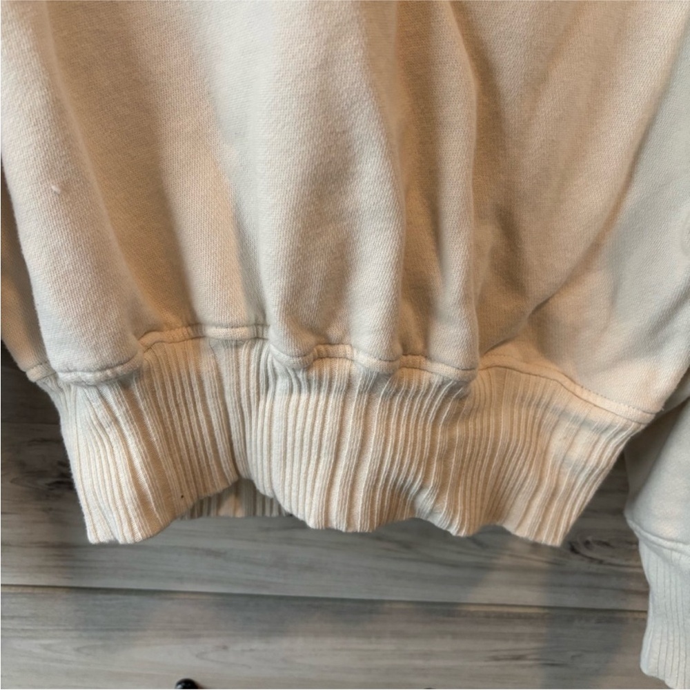 Aerie Bow Off-White Hoodie women’s size large not oversized. - Picture 9 of 12